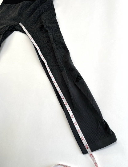 Adidas Primeknit Leggings Black Grey Ombre - M