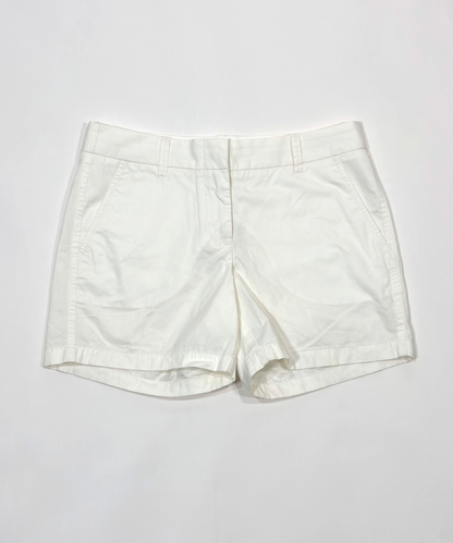 J Crew White Chino Shorts - 4