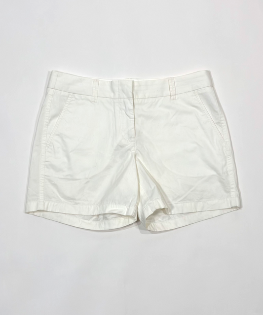 J Crew White Chino Shorts - 4