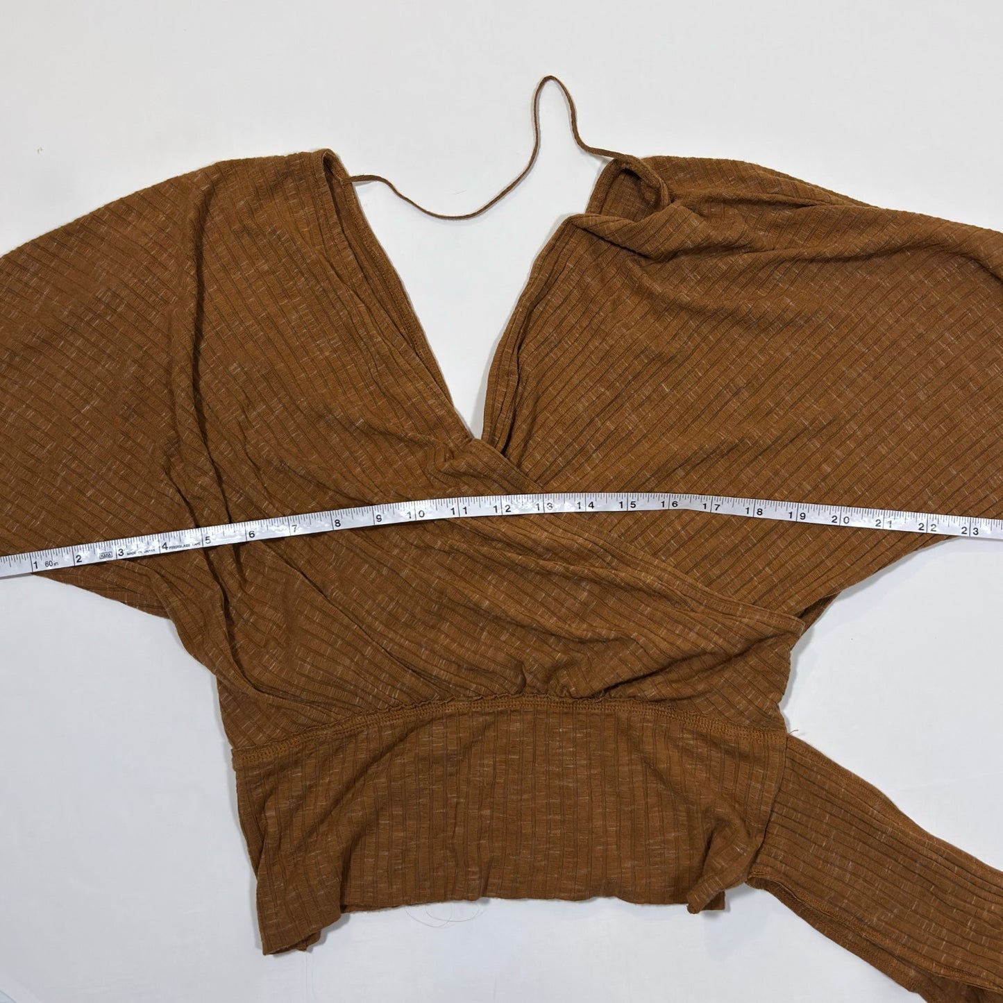 Free People East Coast Wrap Top Blouse Moroccan Spice - XS