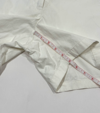 J Crew White Chino Shorts - 4
