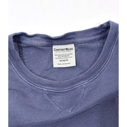 Wellborn Musclecar Museum Embroidered Sweatshirt Crewneck Blue - M