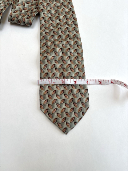 Ermenegildo Zegna Silk Neck Tie Italy Vintage 3.75"