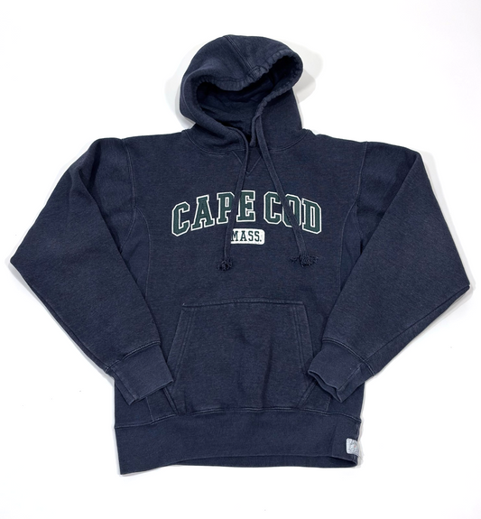 Cuffy's Cape Cod MA Hoodie Sweatshirt Navy - S