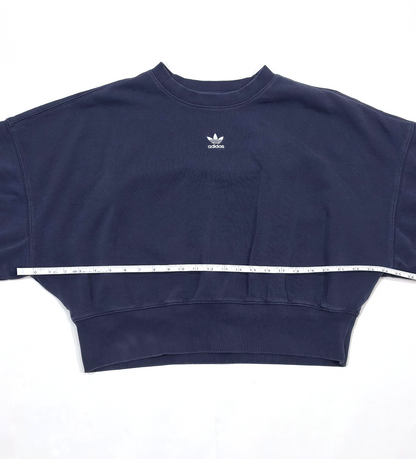 Adidas Adicolor Essentials Crew Neck Sweatshirt Center Logo - XS