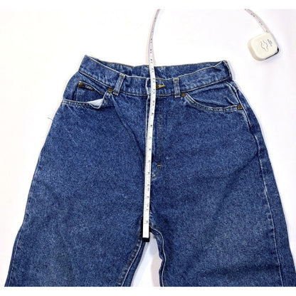 Vintage Lee Tapered Leg Mom Denim Jeans 80s 90s Medium Wash - 25