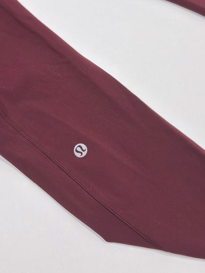 Lululemon Speed Up Tight Leggings 28" Garnet Burgundy Maroon - 4