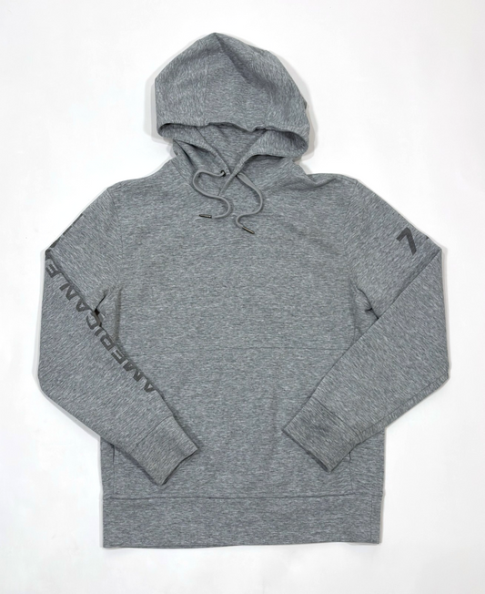 American Eagle AE Heather Grey Hoodie Sweatshirt - Mens XS