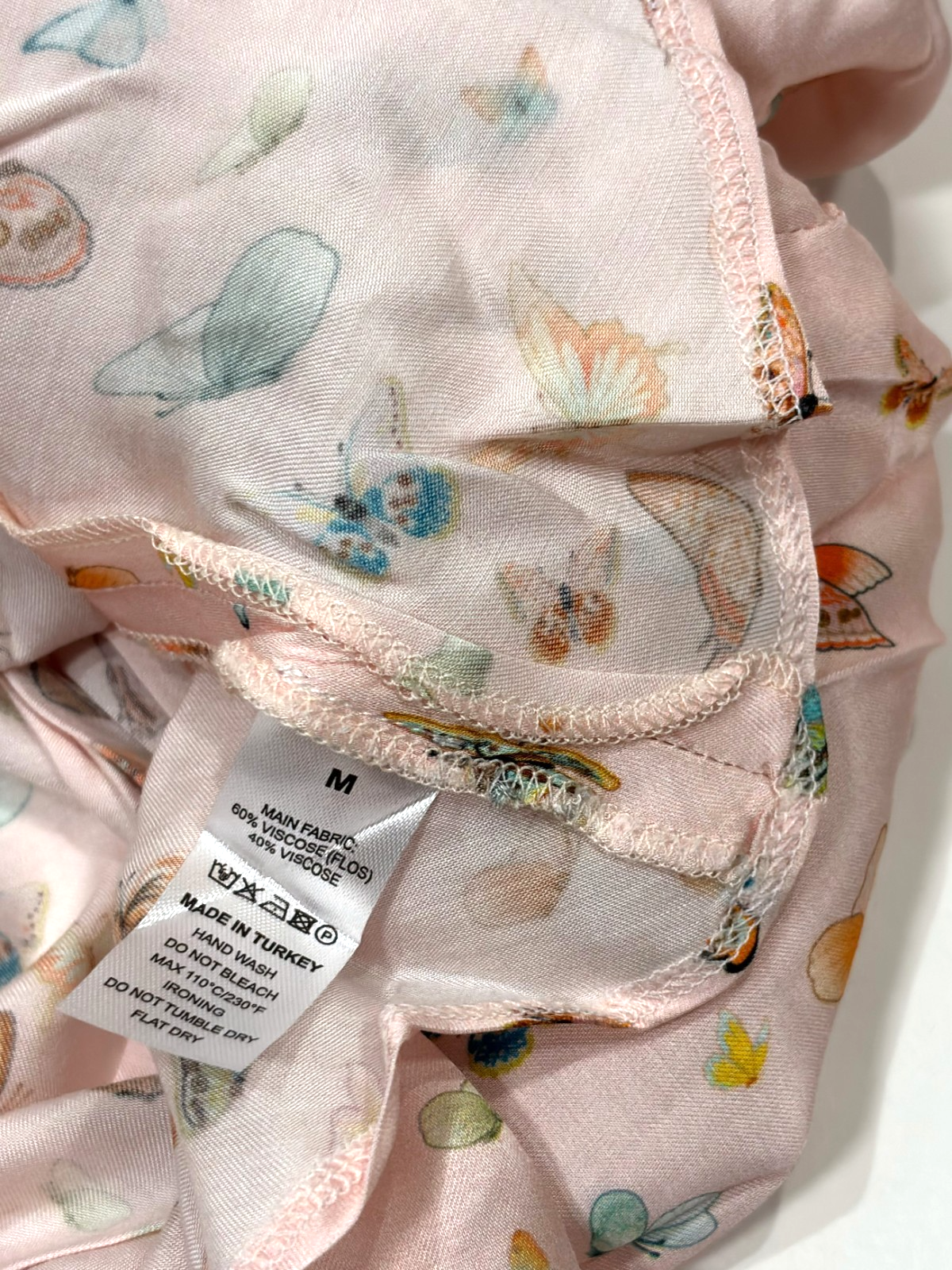 My Beachy Side x Emily in Paris Butterfly Halter Mini Dress Pink - M