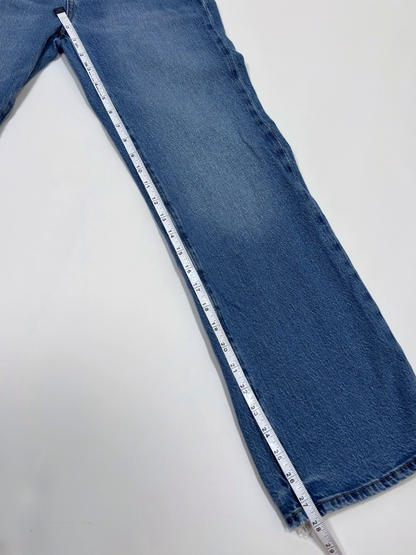 Loft The Wide Leg Jeans Medium Wash - 0/25