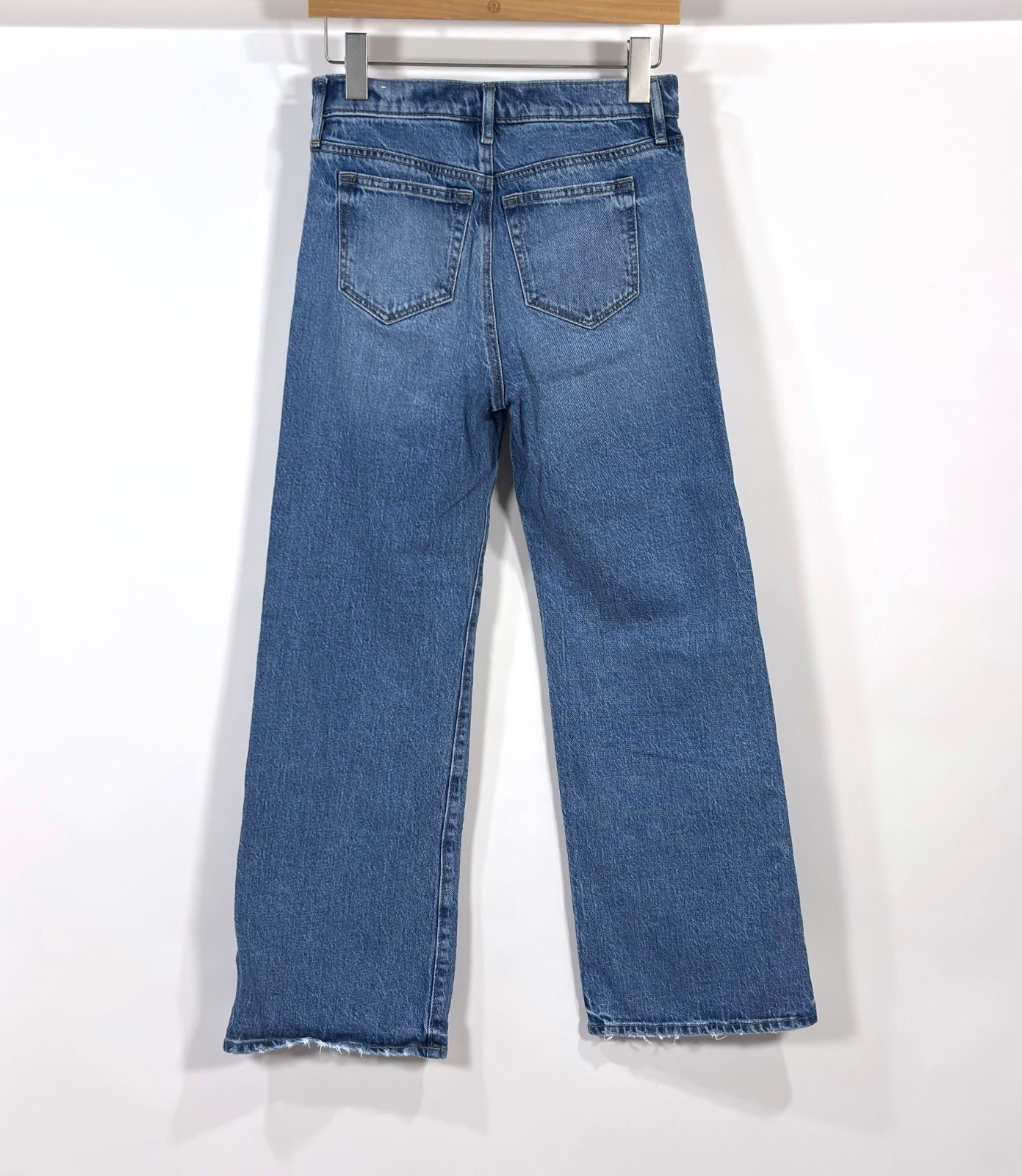 Loft The Wide Leg Jeans Medium Wash - Size 0/25