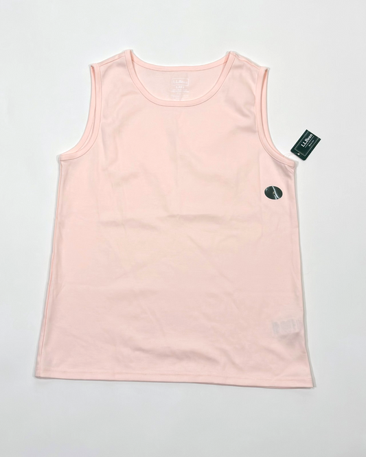 LL Bean Cotton Tank Top Petal Pink - S