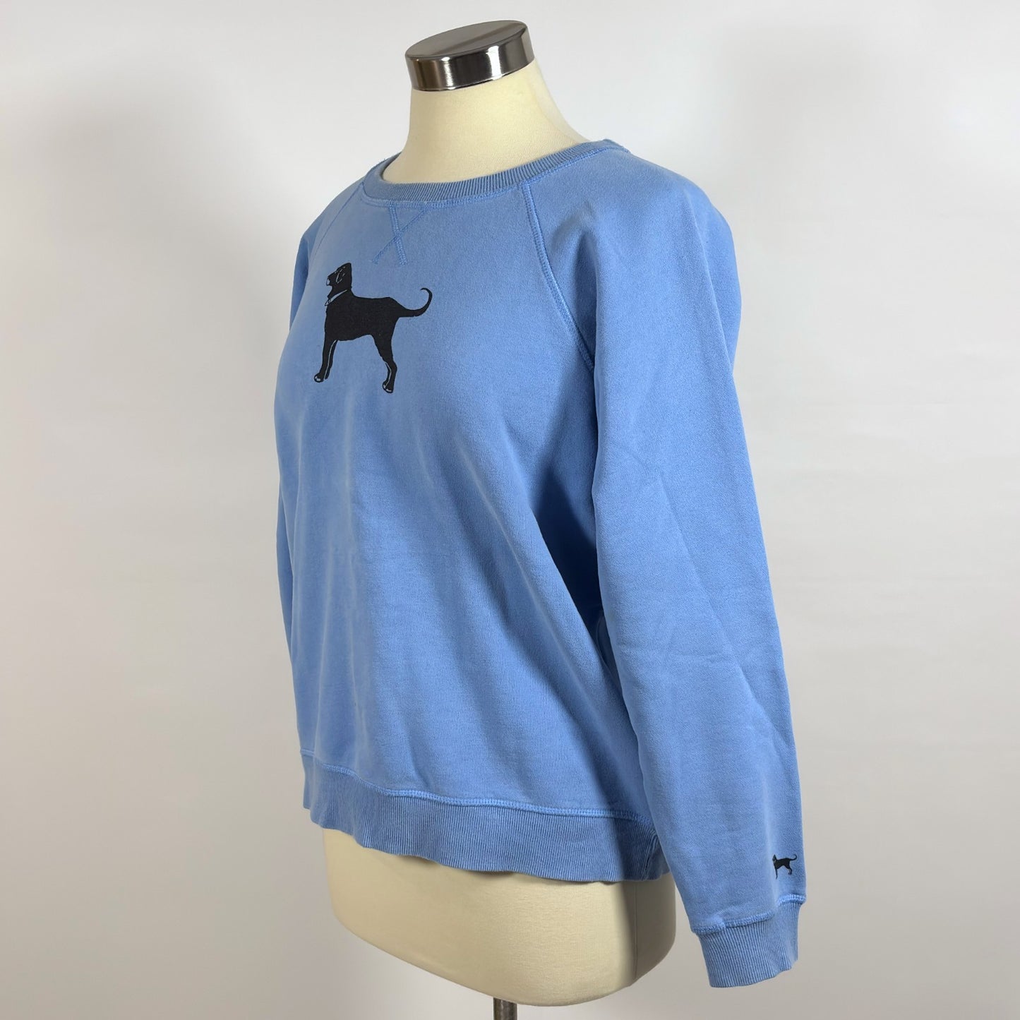 Black Dog Original Crew Neck Sweatshirt baby Blue - M