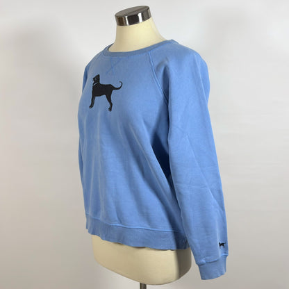 Black Dog Original Crew Neck Sweatshirt baby Blue - M