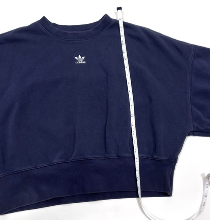 Adidas Adicolor Essentials Crew Neck Sweatshirt Center Logo - XS