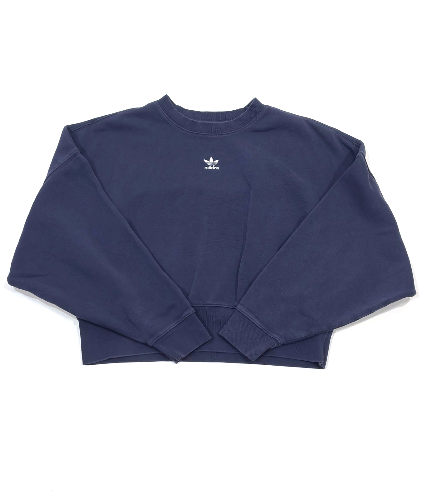 Adidas Adicolor Essentials Crew Neck Sweatshirt Center Logo - XS