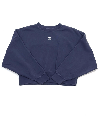 Adidas Adicolor Essentials Crew Neck Sweatshirt Center Logo - XS