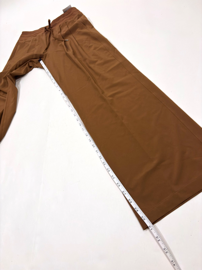 Calia TrueLight Wide Leg Pants Rocky Mountain Brown Mid Rise - XS