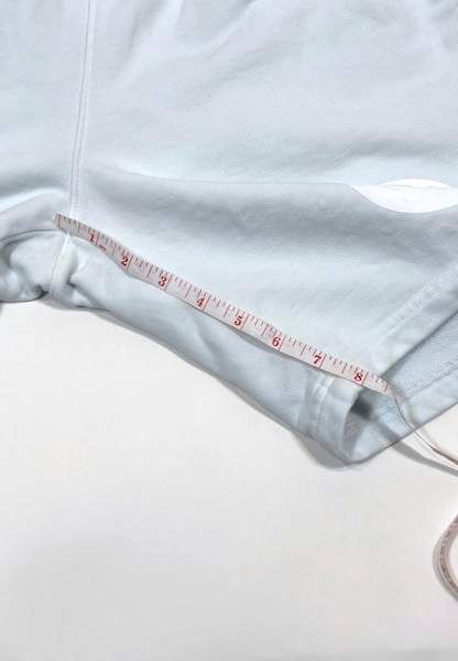 Madhappy Universal Peace Graphic Sweat Shorts Icy Baby Blue - M
