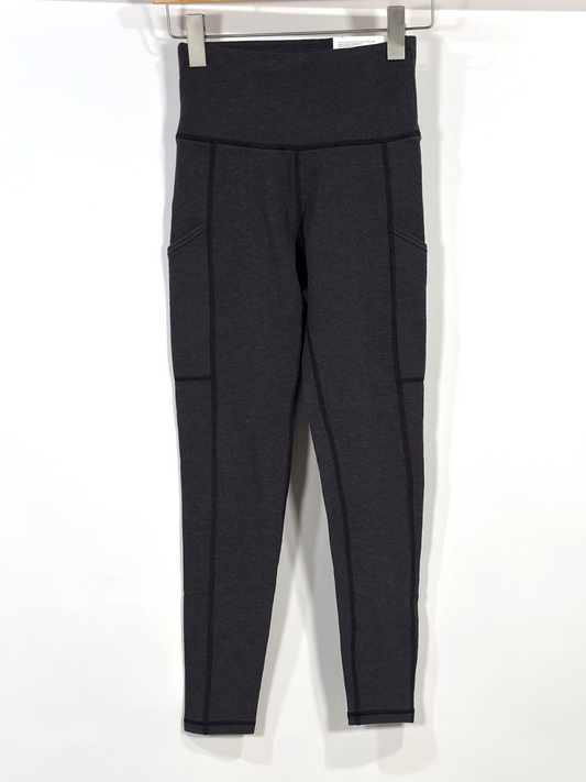 AE The Everything High-Waisted Pocket Legging Charcoal Grey - XS