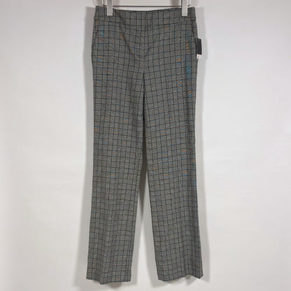 Nine West The Neo Classic Plaid Straight Leg Trouser Pants - 2