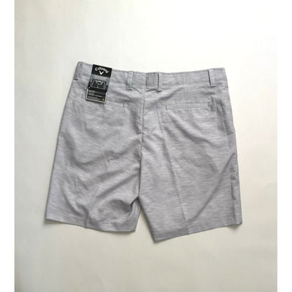 Callaway Golf Shorts Gray Opti-Dri Elastic Waist NWT - Size 38 / 9 Inch