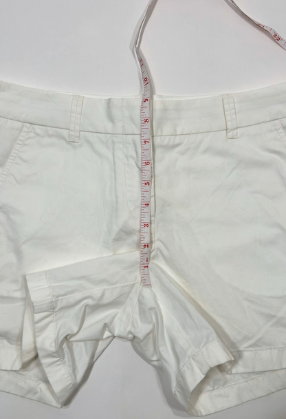 J Crew White Chino Shorts - 4