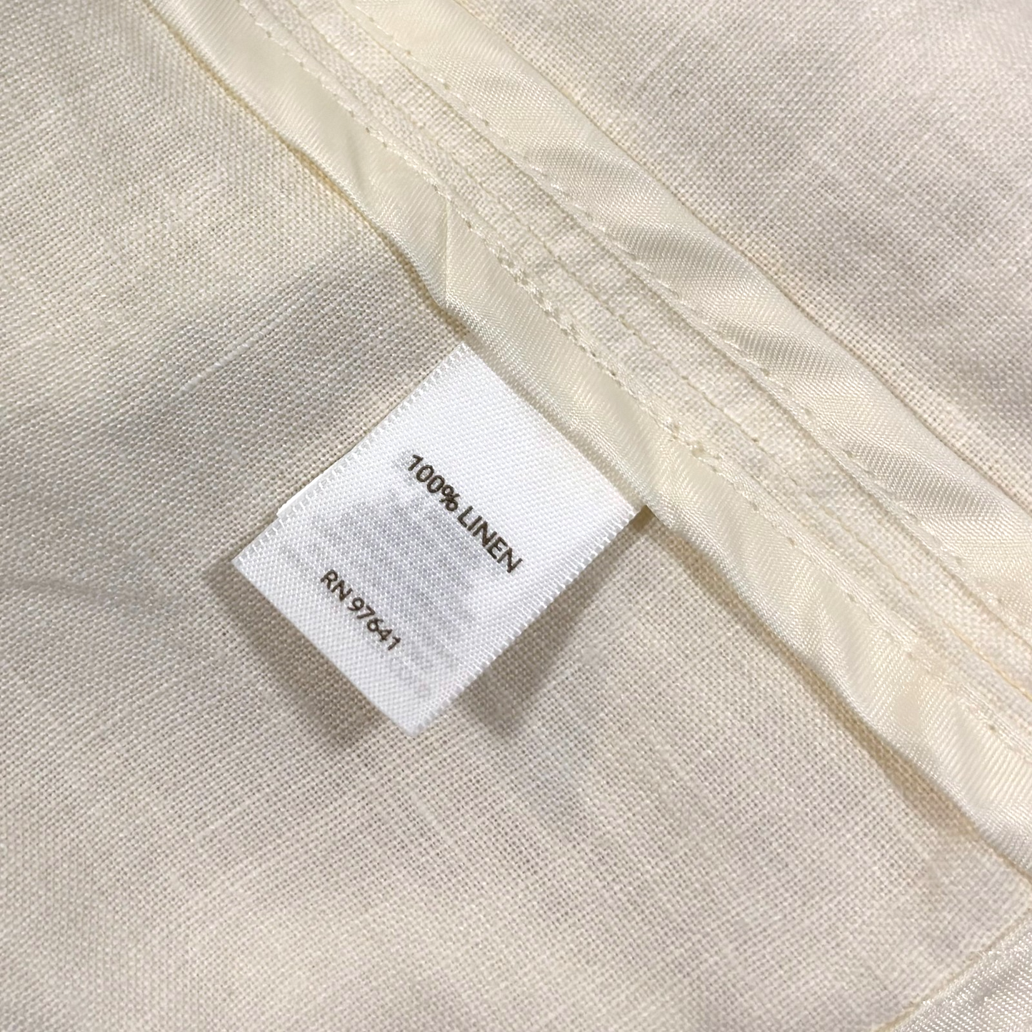 J Jill Single Button Blazer Jacket Ivory White - L