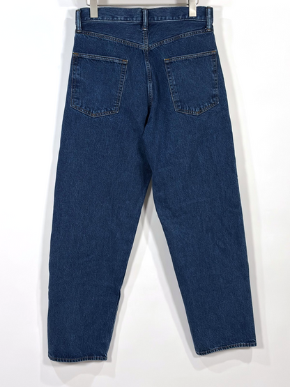 Gap Baggy Fit Dark Wash High Rise Mom Jeans Straight Leg - 29