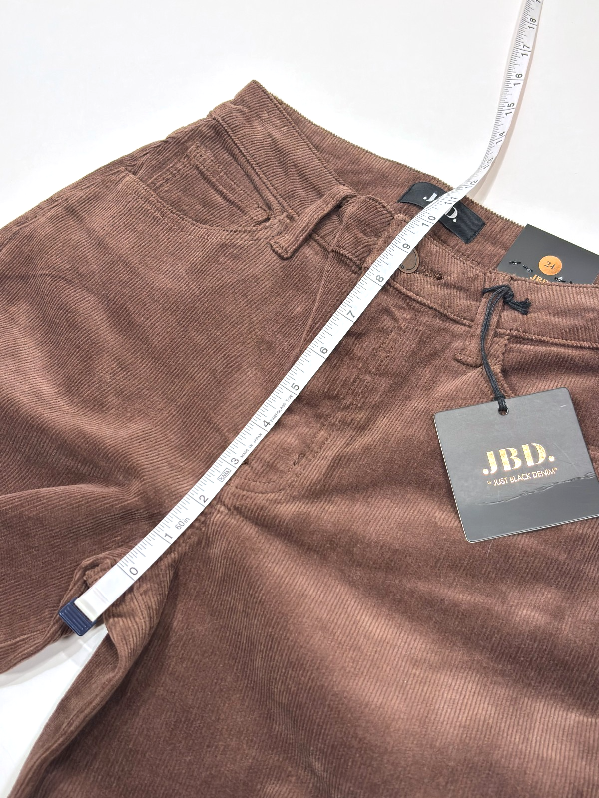 Just Black Denim JBD Brown Corduroy Wide Leg Pants - 24