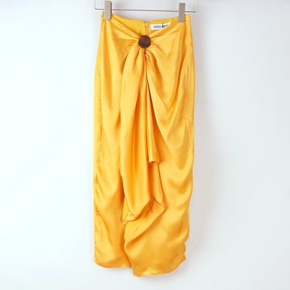 Andrea Iyamah Women's Yellow Skirt