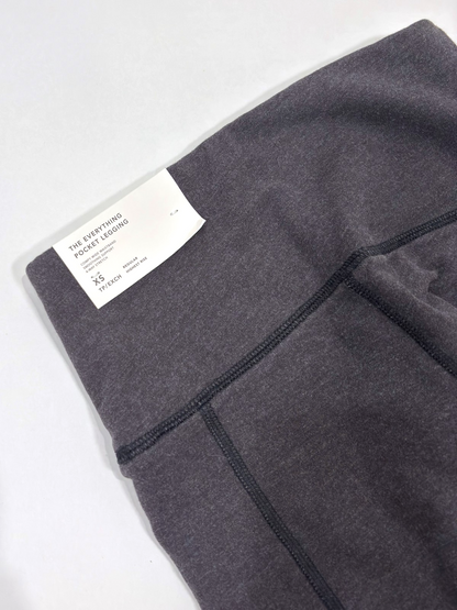 AE The Everything High-Waisted Pocket Legging Charcoal Grey - XS