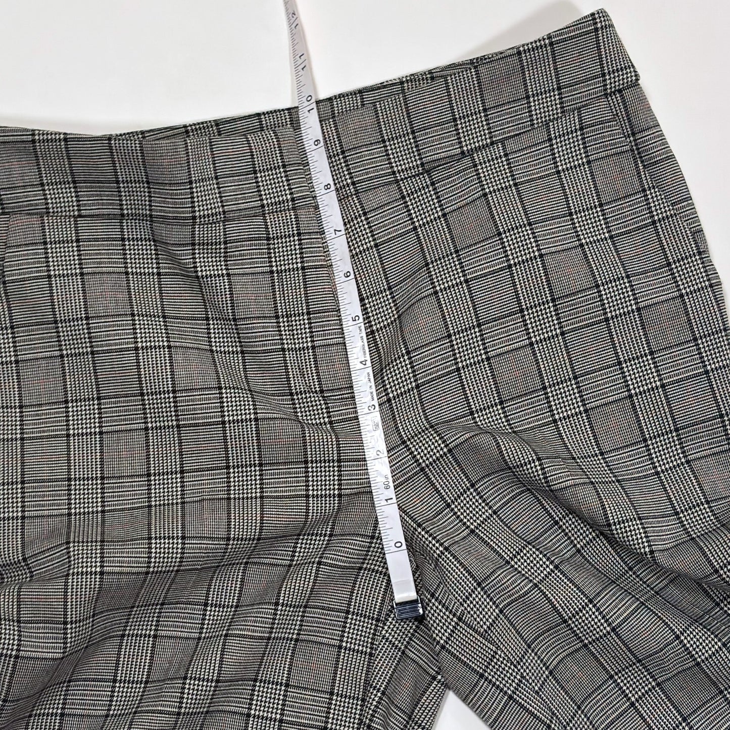 Nine West The Neo Classic Plaid Straight Leg Trouser Pants - 2