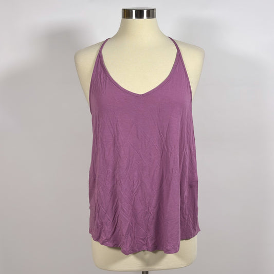 Lululemon Modal-Silk Lightweight Tie-Back Tank Top Purple - 14