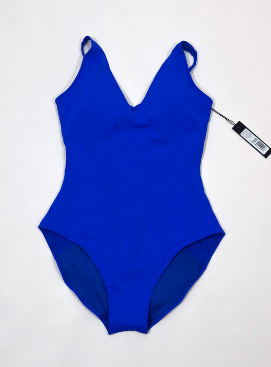 TA3 Plungey Shapewear Swimsuit Sapphire Blue - L Short