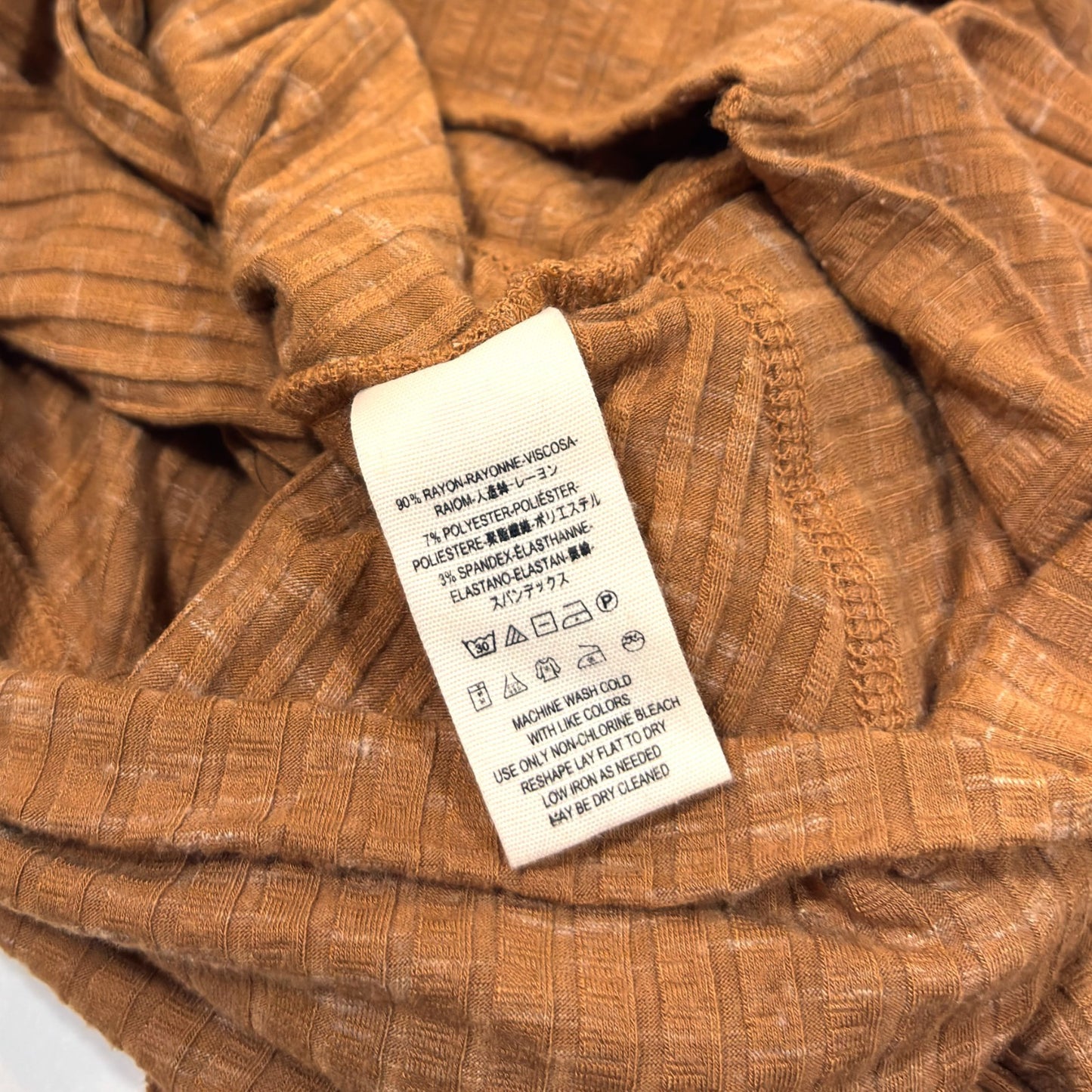 Free People East Coast Wrap Top Blouse Moroccan Spice - XS