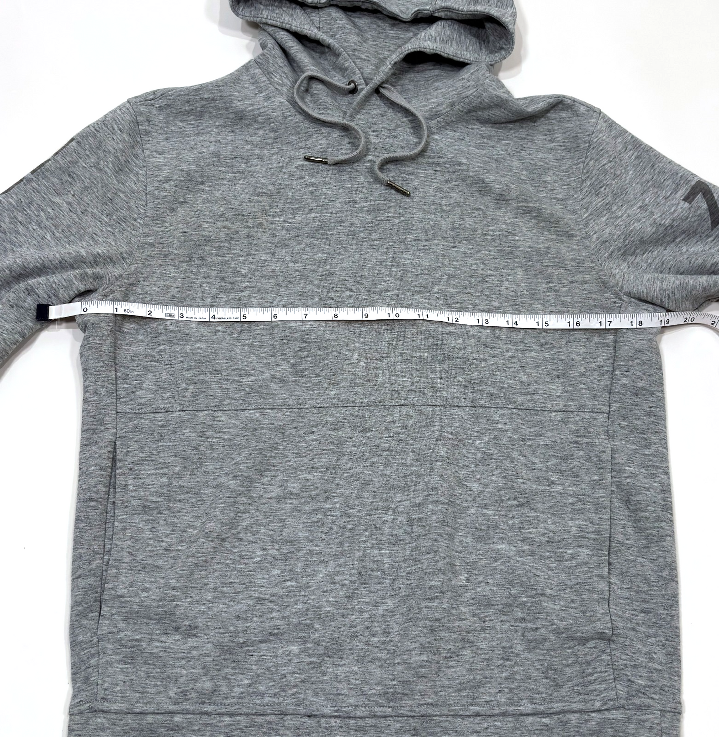 American Eagle AE Heather Grey Hoodie Sweatshirt - Mens XS