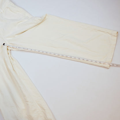 Levi's Drea Wide Leg Jumpsuit White Cream Denim - S